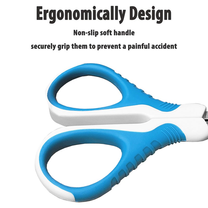 gonicc Professional Pet Nail Clippers and Trimmer - Best for Cats, Small Dogs and Any Small Pets. Sharp Angled Blade Pet Nail Trimmer Scissors. - Image 4